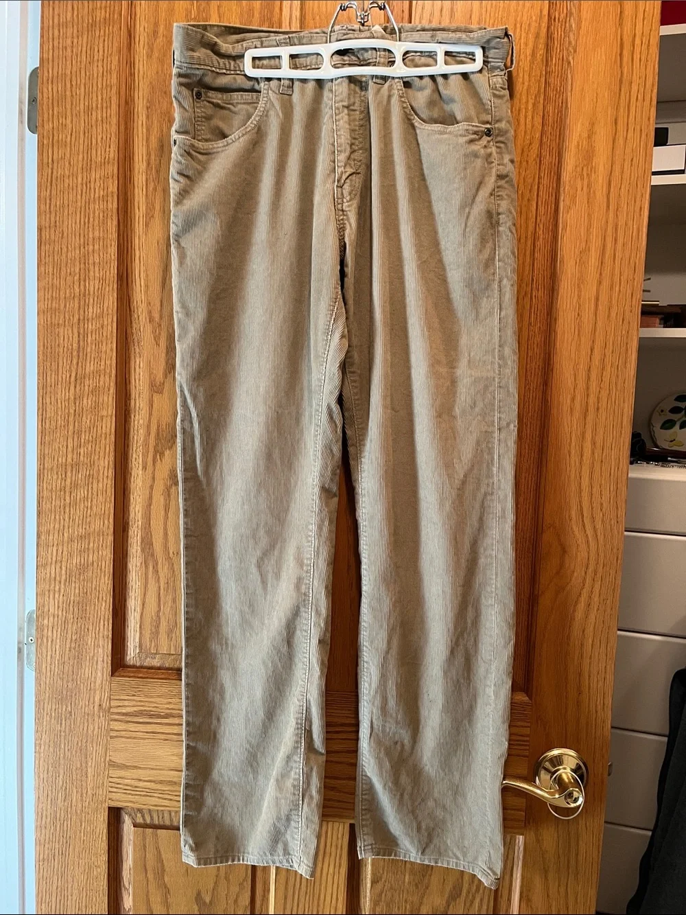 J. Crew Men's Corduroy Pants in Tan NWT.